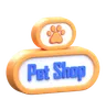 Pet Shop Sign