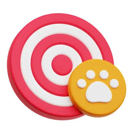 Pet Target  3D Icon