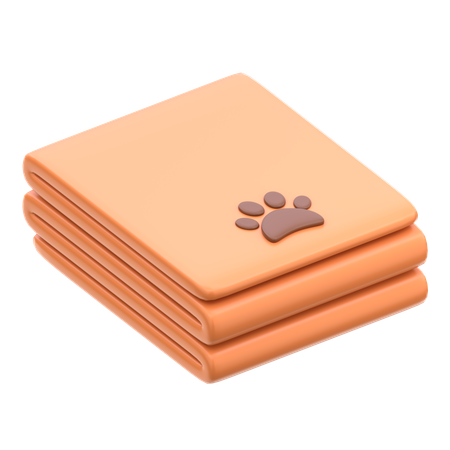 Pet Towel  3D Icon