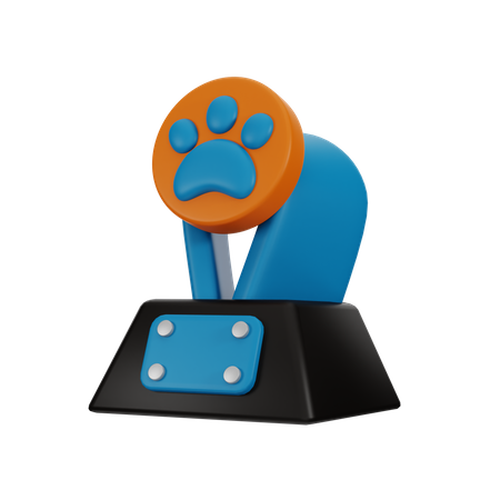 Pet Trophy  3D Icon
