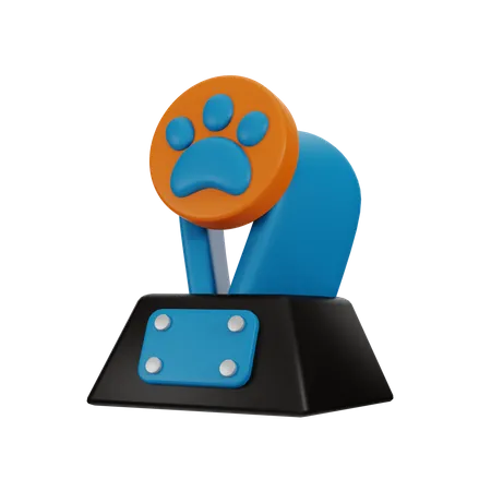 Pet Trophy  3D Icon