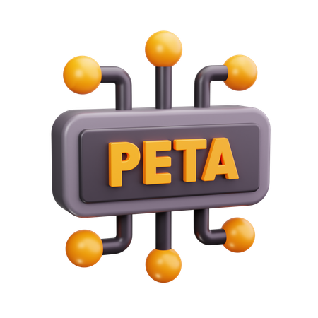 Peta  3D Icon
