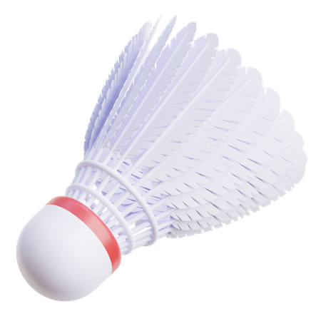 Peteca de badminton  3D Icon