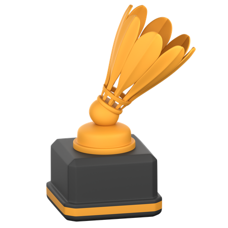 Troféu peteca  3D Icon