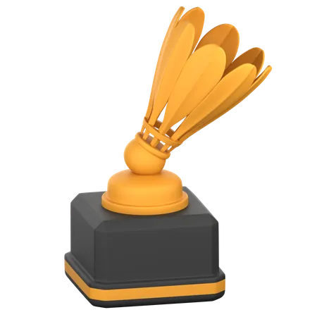 Troféu peteca  3D Icon