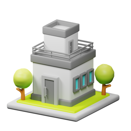 Petit bureau  3D Icon