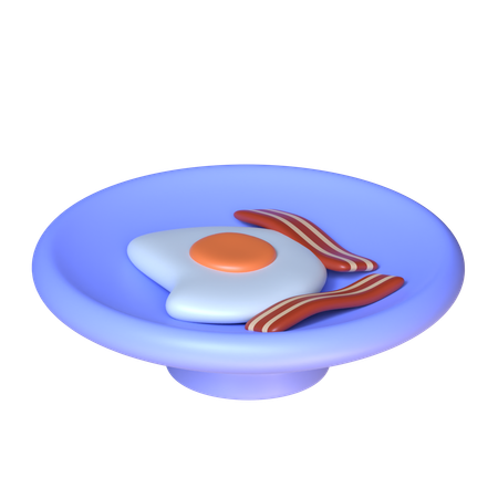 Petit-déjeuner  3D Icon