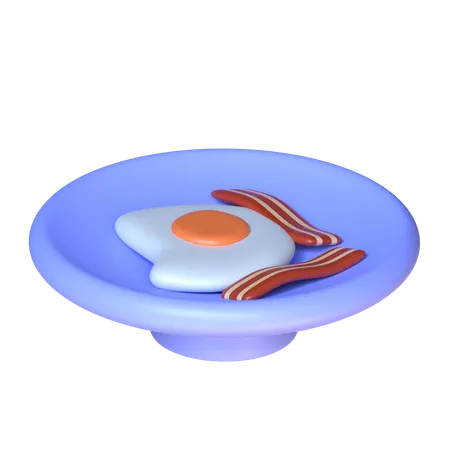 Petit-déjeuner  3D Icon