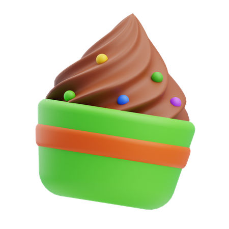 Petit gâteau  3D Icon