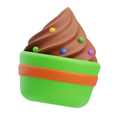 Petit gâteau  3D Icon