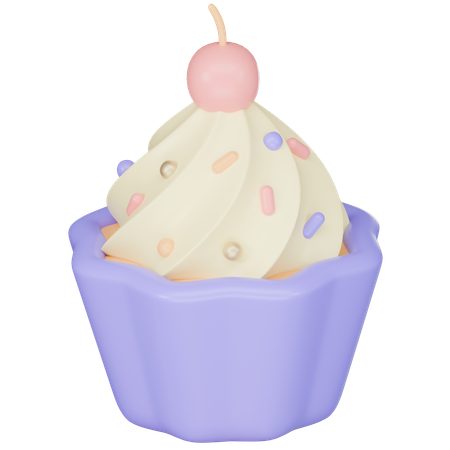 Petit gâteau  3D Icon