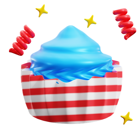 Petit gâteau  3D Icon