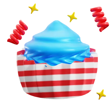 Petit gâteau  3D Icon