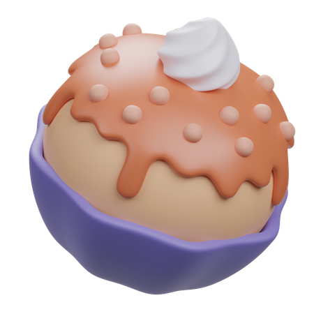 Petit gâteau  3D Icon