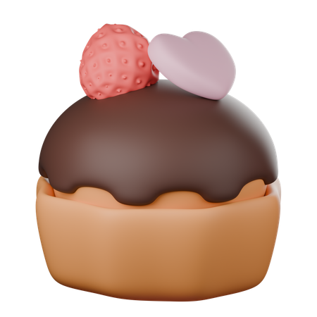 Petit gâteau  3D Icon