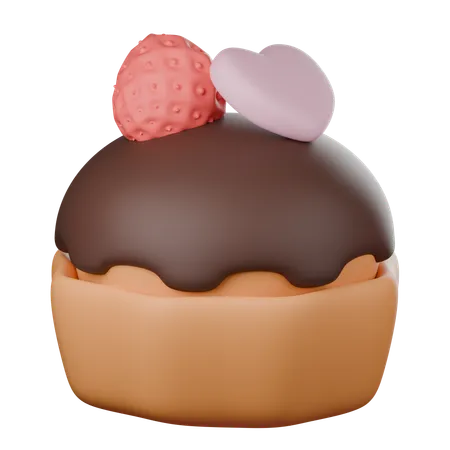 Petit gâteau  3D Icon