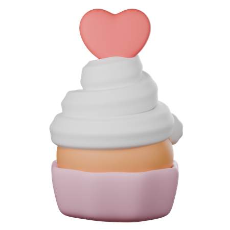 Petit gâteau  3D Icon