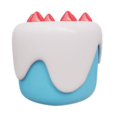 Petit gâteau  3D Icon