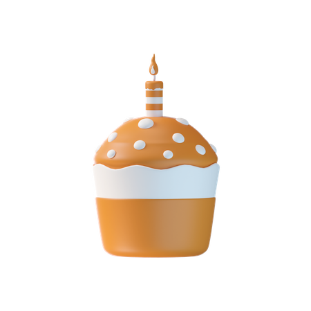 Petit gâteau  3D Icon