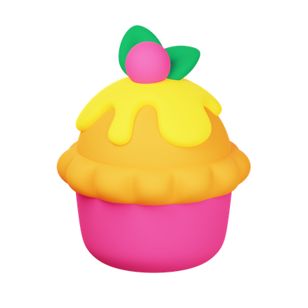 Petit gâteau  3D Icon