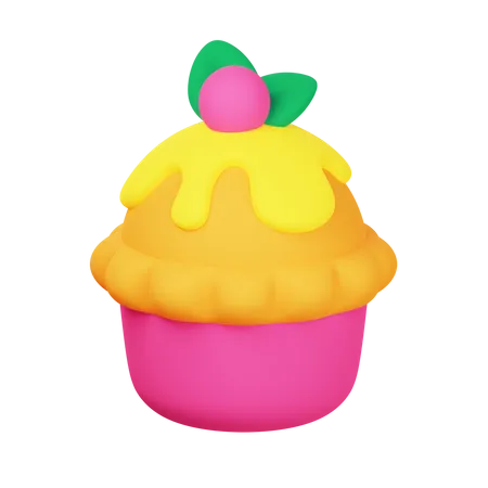 Petit gâteau  3D Icon