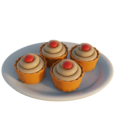 Petit gâteau  3D Icon