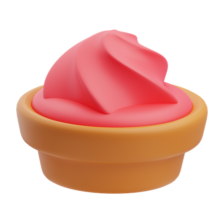 Petit gâteau  3D Icon