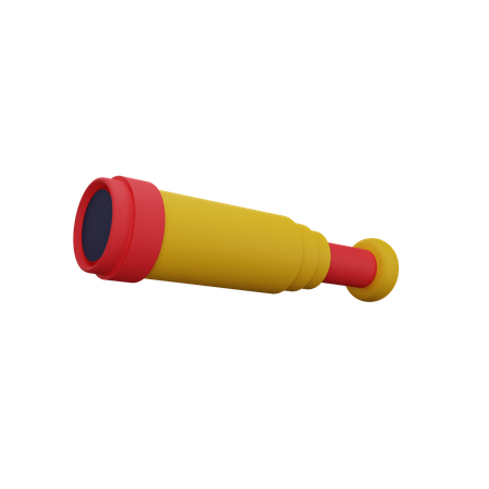 Petit télescope  3D Icon