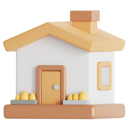 Petite maison  3D Icon