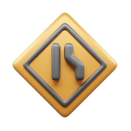 Petite route  3D Icon