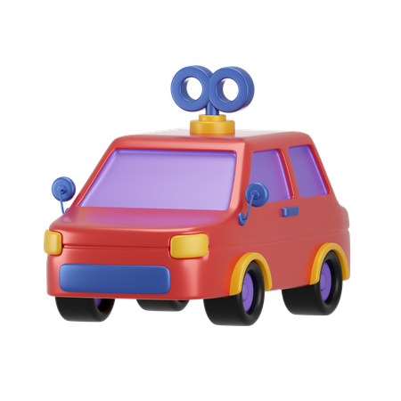 Petite voiture  3D Icon