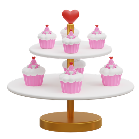 Petits gâteaux  3D Icon