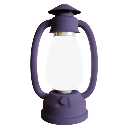 Petrol Lamp Lantern  3D Icon
