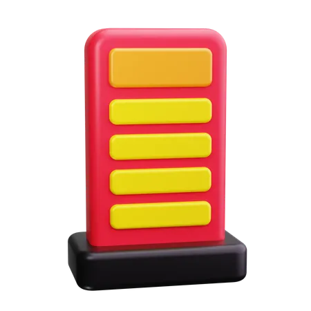 Petrol pump  3D Icon