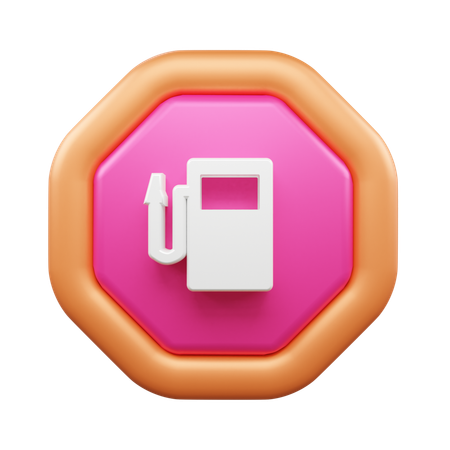 Petrol Pump  3D Icon