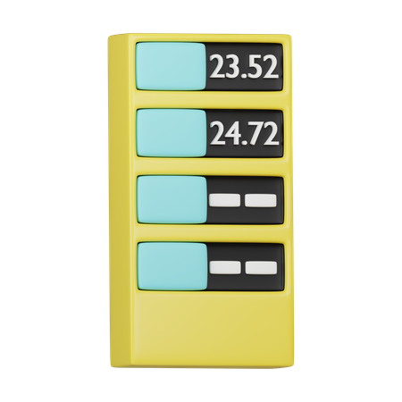 Petrol Pump  3D Icon