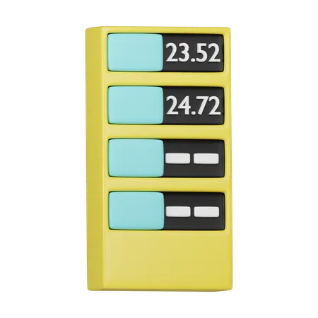 Petrol Pump  3D Icon