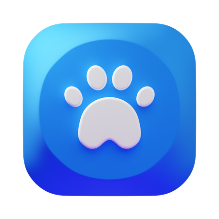ペットショップ  3D Icon