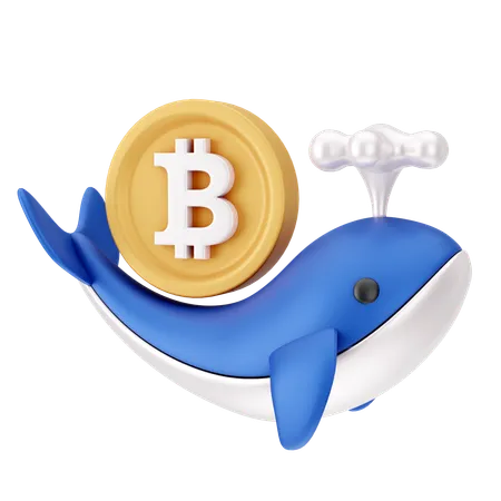 Pez bitcoin  3D Icon