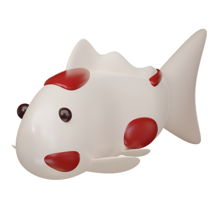 Pez koi  3D Icon