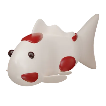 Pez koi  3D Icon