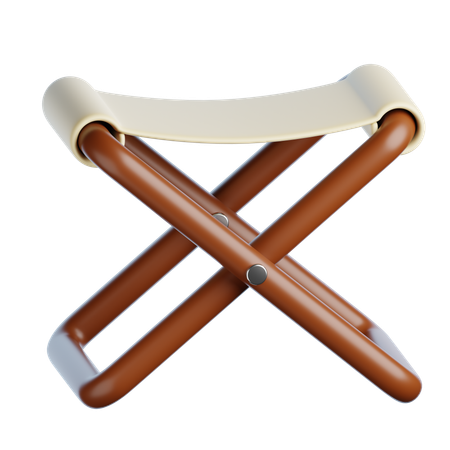 Pfadfinder-Campingstuhl  3D Icon
