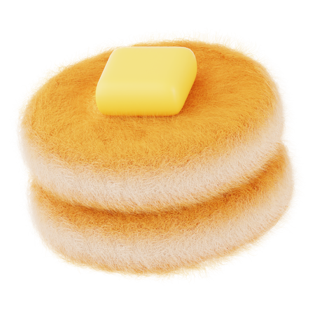 Pfannkuchen  3D Icon