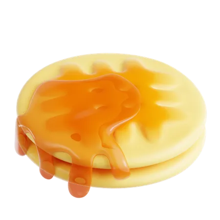 Pfannkuchen  3D Icon