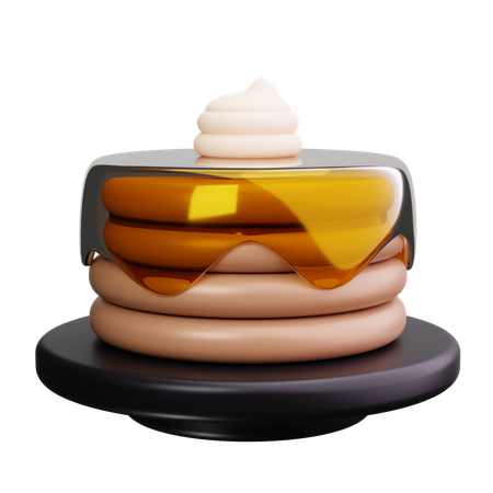 Pfannkuchen  3D Icon