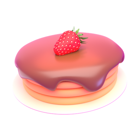 Pfannkuchen  3D Icon