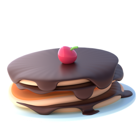 Pfannkuchen  3D Icon