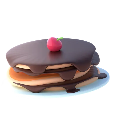 Pfannkuchen  3D Icon