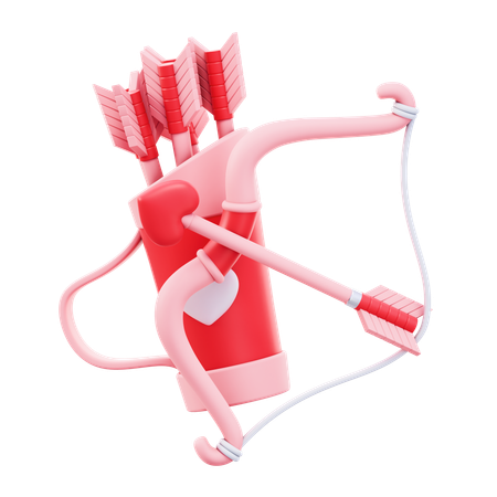 Pfeil der Liebe  3D Icon