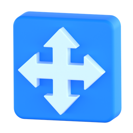Pfeil ziehen  3D Icon